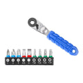 Kincrome 10 Piece Mini Ratchet Bit Set - 1/4" Ratchet - Compact - Durable - SuperSaverAU - view 1