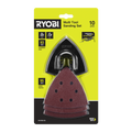 Ryobi 10 Piece Multi Tool Sanding Set - 93mm Pad - 9 Sanding Sheets - 80/120/240 Grit - SuperSaverAU - view 1
