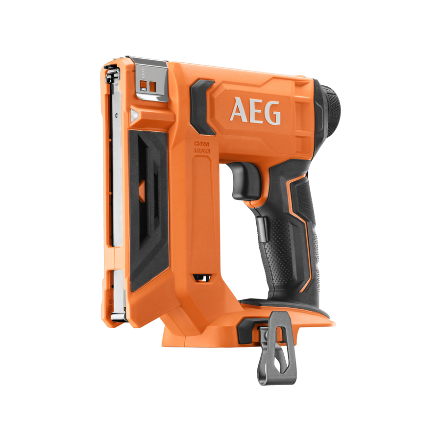 AEG 18V Crown Stapler Skin Only - 10mm - Lightweight - Fast Cycle Rate - SuperSaverAU - view 1