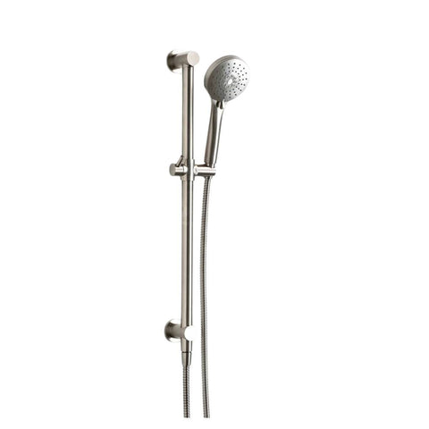 Rogerseller Tonic Hand Shower on Rail - Brushed Nickel Finish - 3 Star Water Rating - 3506003007