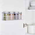 EzyStorage Large Door Mount Wire Rack - 300mm x 101mm x 102mm - White - Organise Jars, Herbs, Spices - SuperSaverAU - view 4