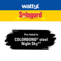 Wattyl Solagard Night Sky Semi-Gloss Pre-tinted Exterior Paint 1L UV Resistant Outdoor