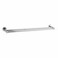 Mondella Resonance 620mm Chrome Double Towel Bar - Metal, Hardware Included
