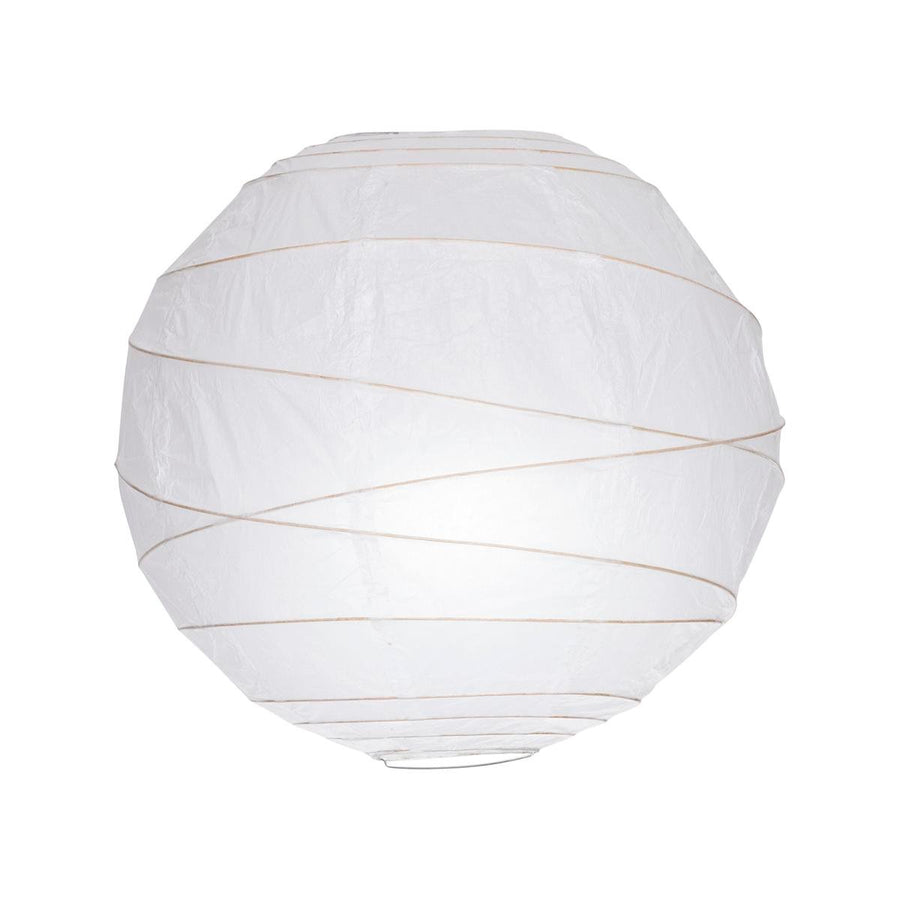Palla White Paper Shade 40cm Diameter Easy Fit Ceiling Lamp - SuperSaverAU - view 1