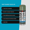 White Knight Rust Guard Spray Paint - 300g - Pale Eucalypt - Acrylic - Quick Drying - SuperSaverAU - view 4