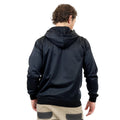 Craftright Black Zip Thru Hoodie - Men's 100% Polyester, Large