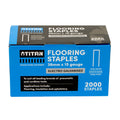 Titan 15 Gauge x 38mm Electro Galvanised Collated Flooring Staples - 2000 Pack