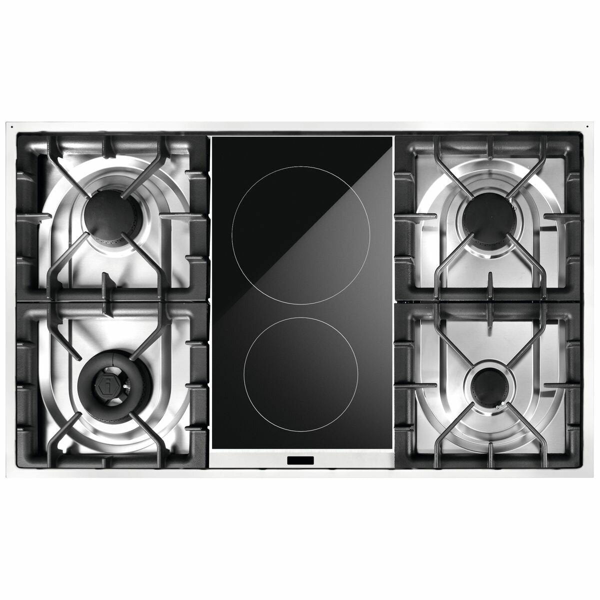 ILVE Professional Plus 90cm Gas and Induction Freestanding Oven 97L - Stainless Steel - P09IDWE3SS