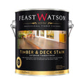 Feast Watson 2L European Oak Decking Stain - Semi-Transparent, Solvent Based, 8m2/L