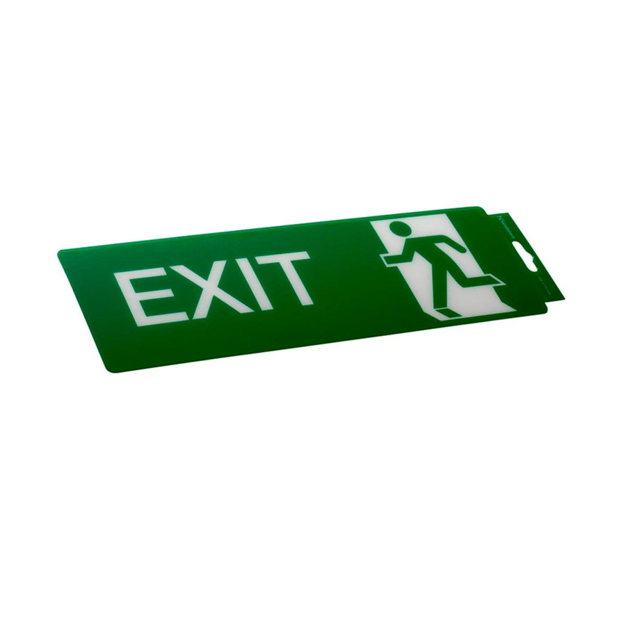 Sandleford Self Adhesive Exit Sign 330x110mm Strong Adhesive - SuperSaverAU - view 1