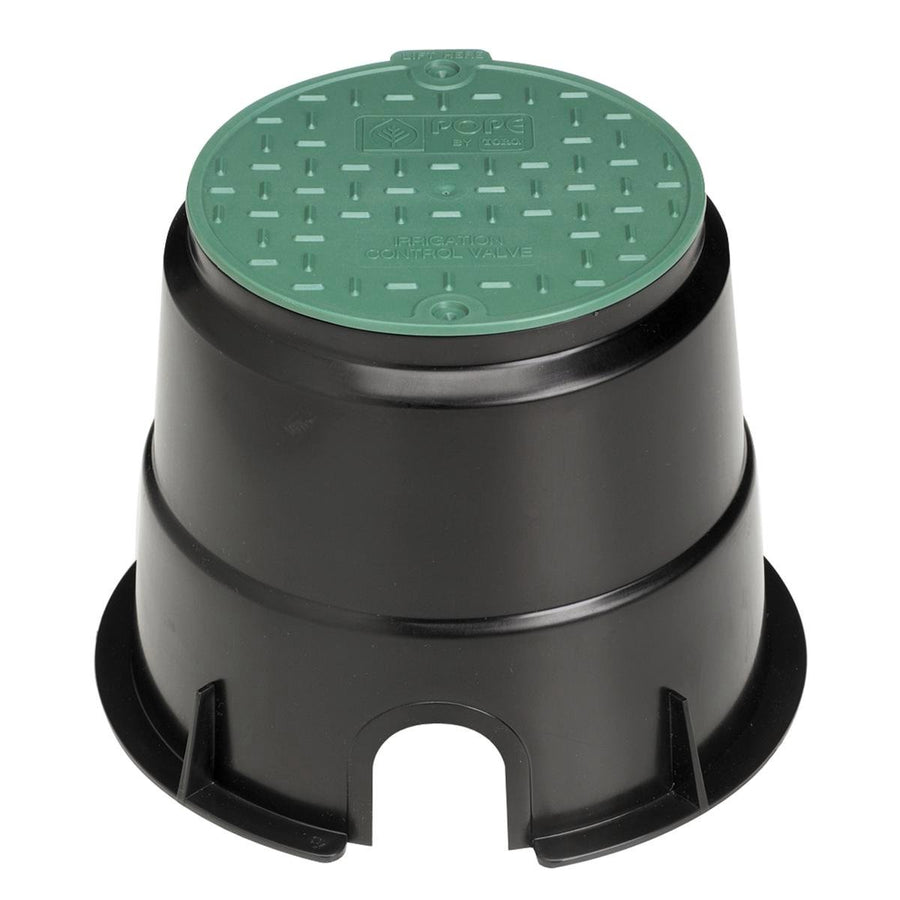 Pope Round Valve Box - Polyethylene - 206mm - Durable Protection - SuperSaverAU - view 1