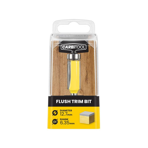 Carbitool 12 TCT Flush Trim Router Bit 70mm - Tungsten Carbide - Durable - SuperSaverAU - view 1