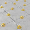 QEP Lash 360 Tile Levelling Cap 100 Pack - 55mm x 50mm x 40mm - Leveling System - SuperSaverAU - view 4
