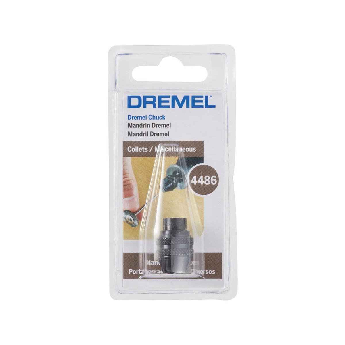 Dremel Black Multi Chuck - 3-Jaw Accessory Holder - 0.8mm to 3.2mm - 1 Pack - SuperSaverAU - view 1