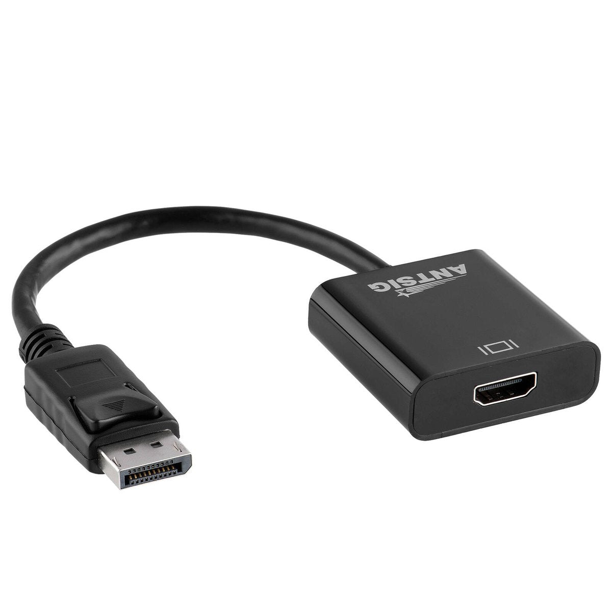 Antsig Display Port to HDMI Adaptor - 1080p - Aluminium - Compact Design - SuperSaverAU - view 1
