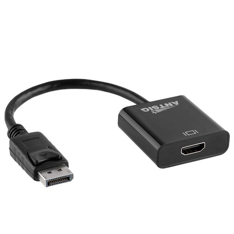Antsig DisplayPort to HDMI Adaptor - Aluminium/Plastic, Black AP471