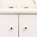 Taskmaster Ceramic Cabinet Knob 6 Pack - 50mm - Matte Black and White - SuperSaverAU - view 5
