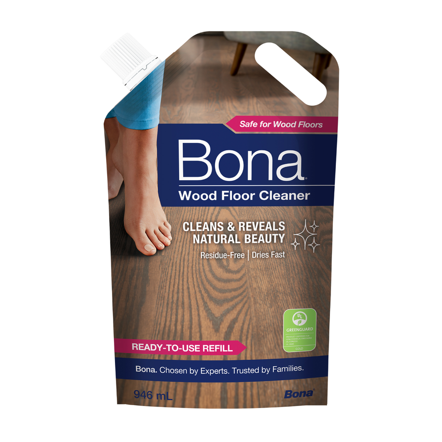 Bona Cleaner Wood Floor 946ml Soft Bag - Fast-Drying, Residue-Free - SuperSaverAU - view 1