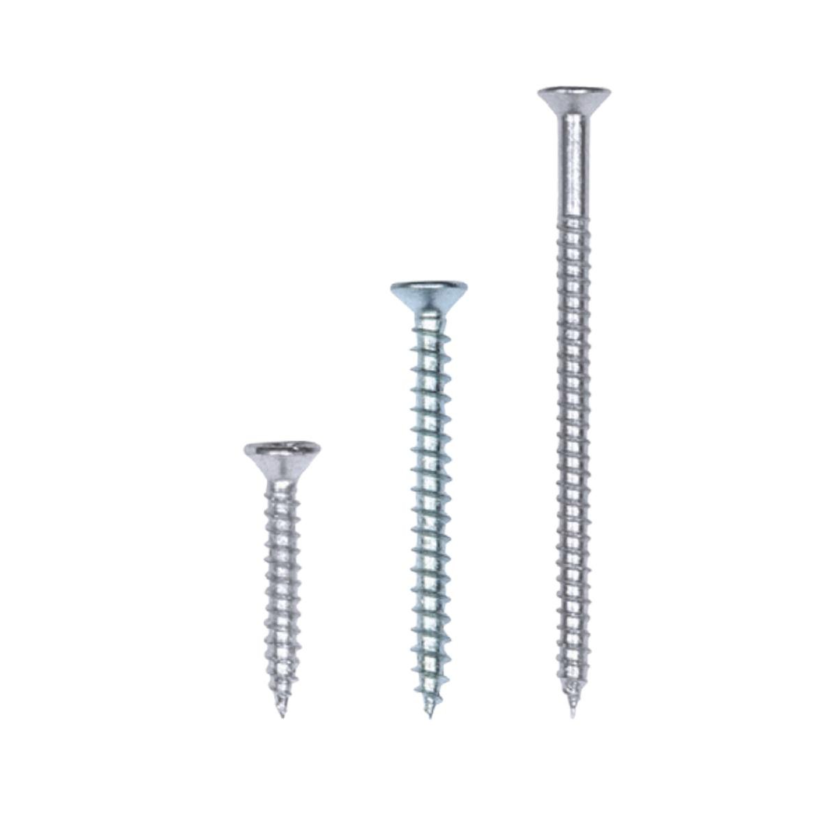 Flexi Storage Shelf Fixing Screws 30 Pack Metal Easy Install Secure - SuperSaverAU - view 1