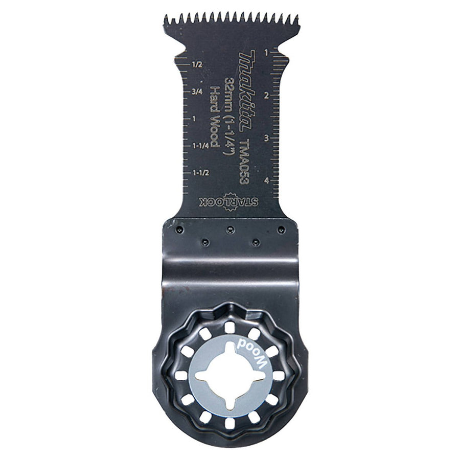 Makita 32mm Multitool Plunge Cut S Blade B 64870 - Precision Cutting - Silver - SuperSaverAU - view 1