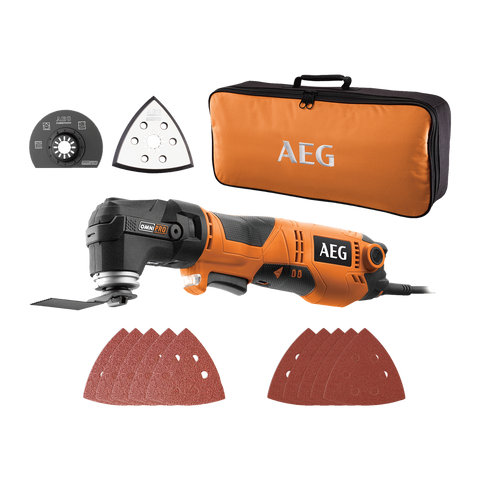 AEG 300W Multi Tool - 300W Motor - Tool-Free Blade Change - OMNI300X - SuperSaverAU - view 1