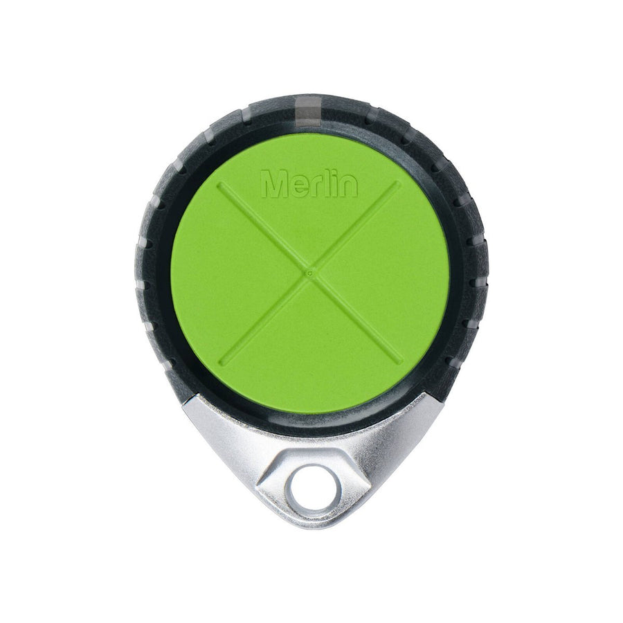 Merlin E985M Four Button Water Resistant Garage Door Remote - 46mm x 57mm - Black & Green - Secure Access - SuperSaverAU - view 1