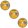 Dewalt Bonded Abrasive Cutting Disc 3 Pack - 76mm x 1.6mm - Inox - SuperSaverAU - view 1