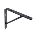 Carinya 150 x 150mm Black Powder Coated Steel Studio Stayed Bracket, 125kg
