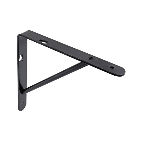 Carinya Black Heavy Duty Studio Stayed Bracket 150mm Steel 125kg - SuperSaverAU - view 1