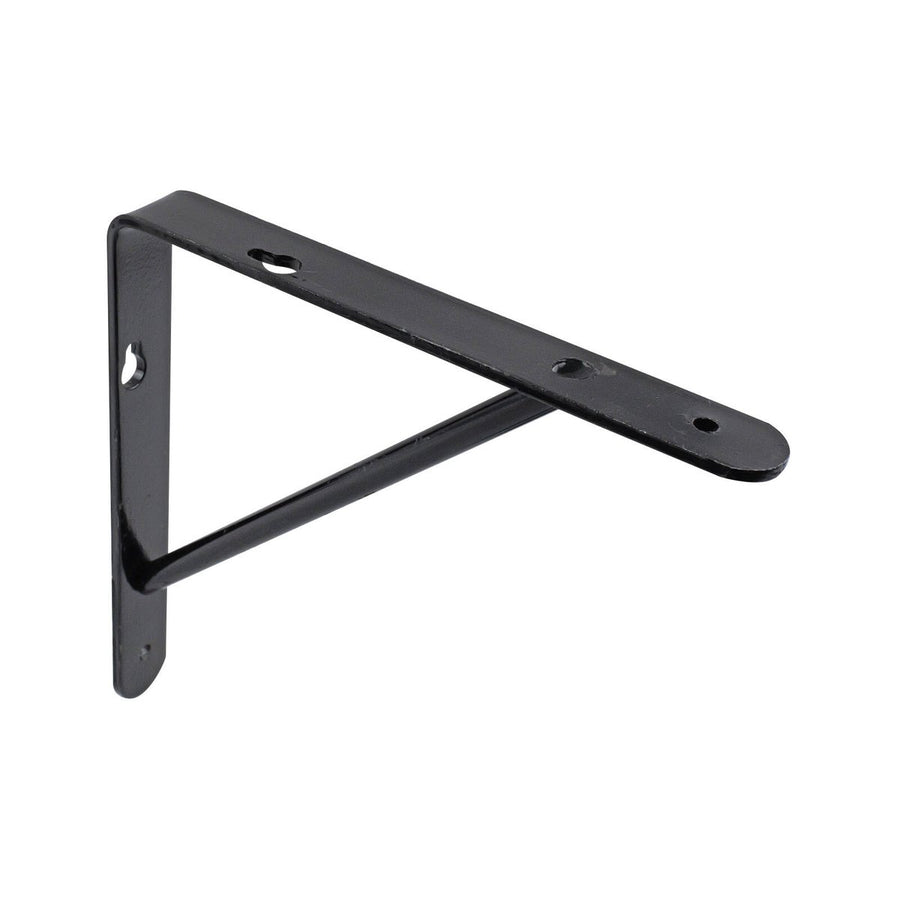 Carinya Black Heavy Duty Studio Stayed Bracket 150mm Steel 125kg - SuperSaverAU - view 1