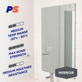 Permastik 5m x 24mm Foam Mirror Mounting Tape Indoor White