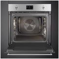 Smeg 60cm Classic Pyrolytic Oven - 68L Net, Stainless Steel, Air Fry and BBQ Modes - SOPA6302TX