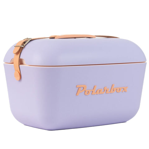 Polarbox Pop 20L Cooler - Lilac with Sorbet Logo and Strap - Thermal Insulation - PLBP20LS