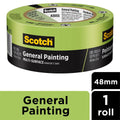 Scotch General Painting Masking Tape - 48mm x 55m - Medium Adhesive - Clean Removal - SuperSaverAU - view 2
