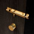 Taskmaster 100mm Polished Brass Barrel Bolt