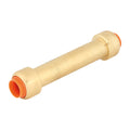 SmarteX-COPPER 15mm Slip Coupling, Lead Free Brass Push-Fit
