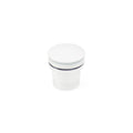 Brasshards White Universal Pop Up Dome Basin Waste - 40mm Thread - Durable Design - SuperSaverAU - view 2
