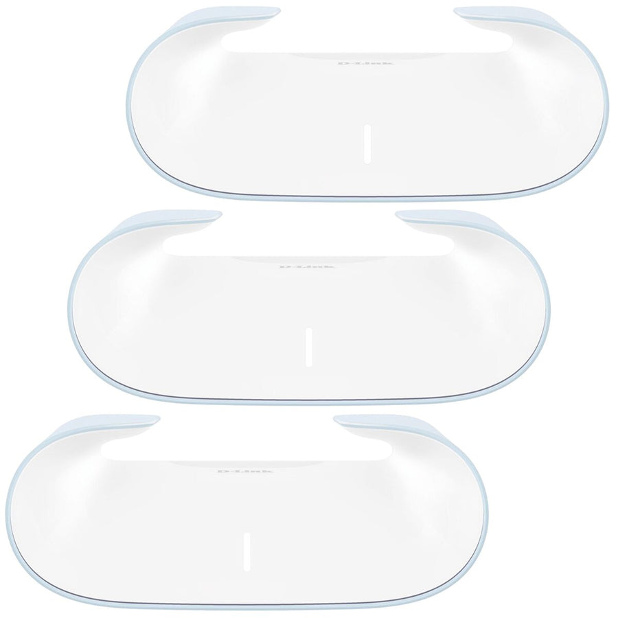 D-Link AX6000 Wi-Fi 6 Smart Mesh System 3-Pack - 740sqm Coverage, Three Nodes, 2.5Gbps WAN, White - M60-3PK
