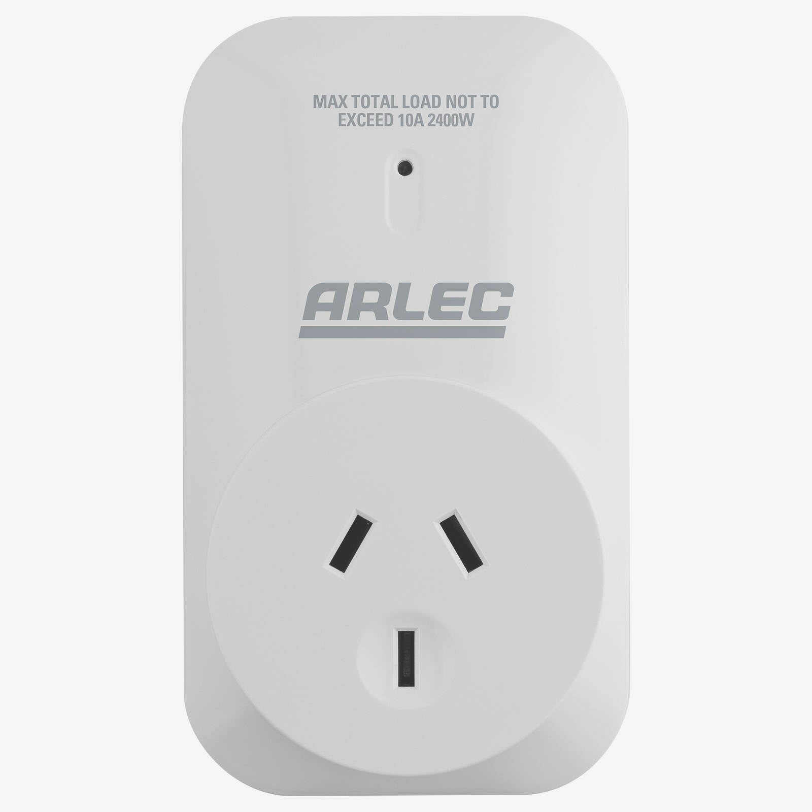 Arlec Remote Controlled Power Outlet Wireless Polycarbonate RC210