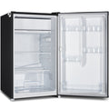 CHiQ 125L retro bar fridge - Black cabinet, reversible door, 3.5 star energy rating - CRSR125DB