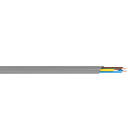 DETA 20m 1.5mm² 3-Core Flexible Cable Grey Copper PVC Outdoor