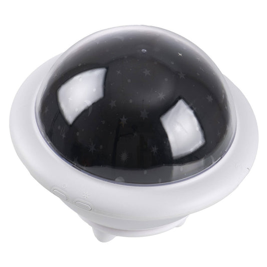Arlec UFO LED Projector Night Light - 150mm x 130mm - White - 6 Functions