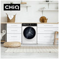 CHiQ 8.5kg/5kg Front Load Washer Dryer Combo - Steam Wash, Allergy Care - White - WD85PLSW