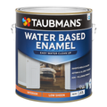 Taubmans 2L White Low Sheen Water Based Enamel Paint - 2L - Interior Use - Durable Finish - SuperSaverAU - view 1