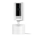 Ring Pan Tilt Indoor Camera B0CG2TPLJV, 1080p HD, Two-Way Talk, Plug-In, White