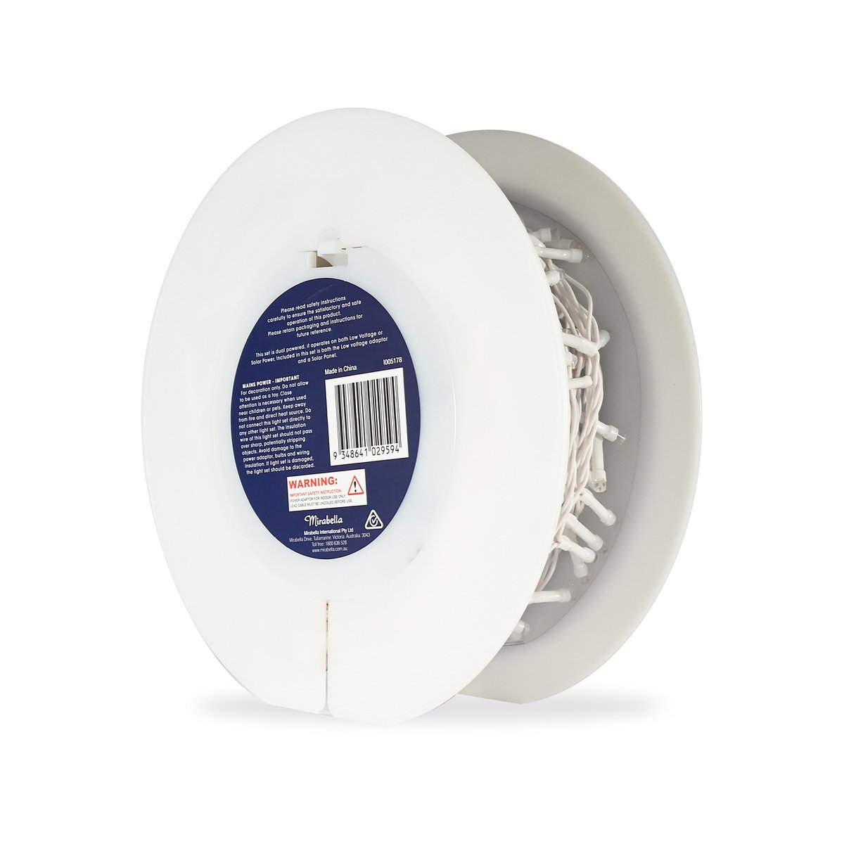 Mirabella 200 Dual Power Fairy Lights - 9.9m - Warm White LED - Indoor/Outdoor - SuperSaverAU - view 2