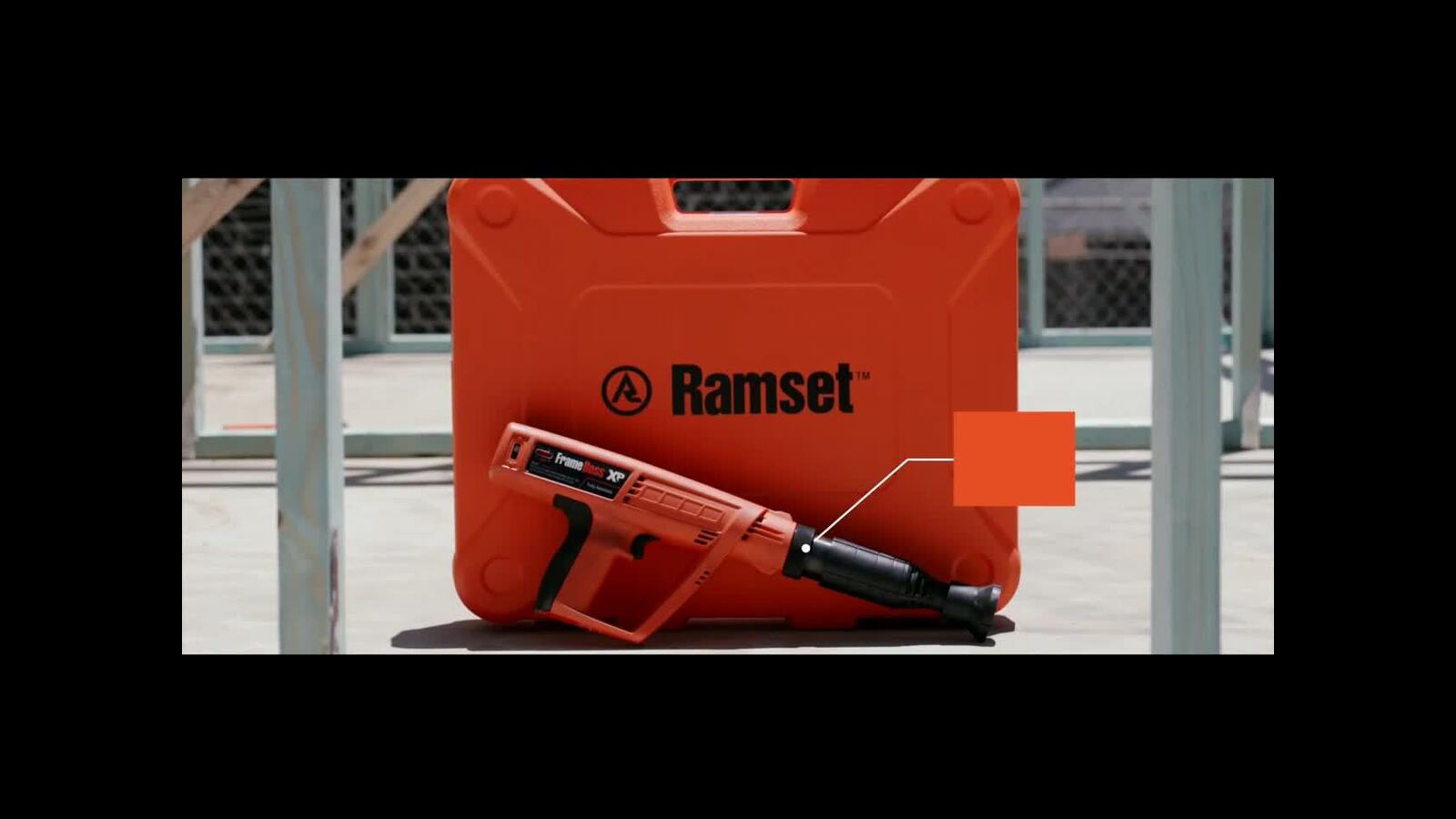 Ramset FrameBoss XPM Framing Tool with Magazine FRAMEBOSSXPM