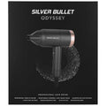 Silver Bullet Odyssey hair dryer 1800W - lightweight design, negative ions, diffuser - 900662