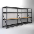 Rack It 1000kg and 400kg Steel Safety Pins, Black 20 Pack for Securing Shelving Beams