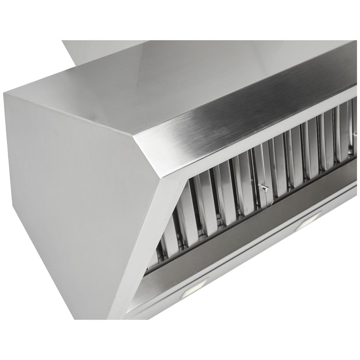 Schweigen 1200mm BBQ Canopy Rangehood - 2200m³/h Twin Motors, Stainless Steel, Touch and Remote - DBH1200